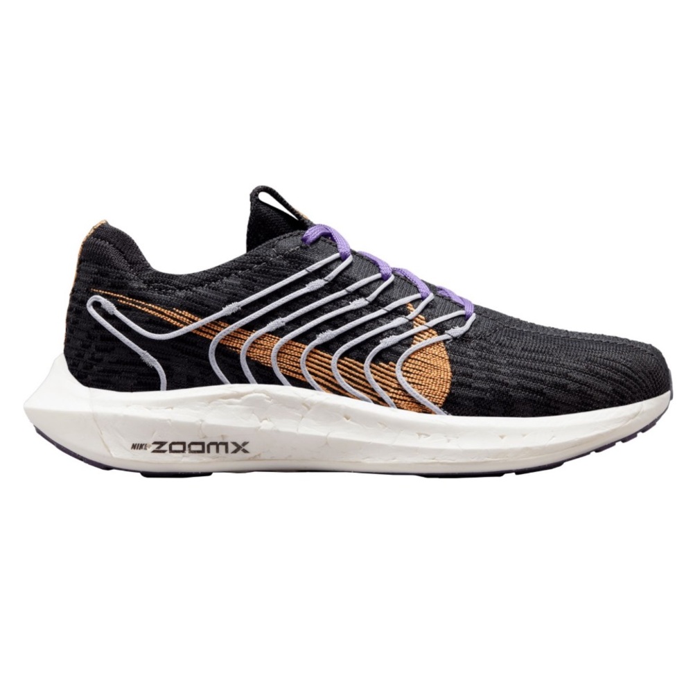 NEW! Nike Pegasus Turbo Size 7.5 Black Peach Purple Running Sneakers